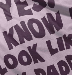 Look Like Daddy Romper Bodysuit-Direct To Garment Print-Brisco Baby