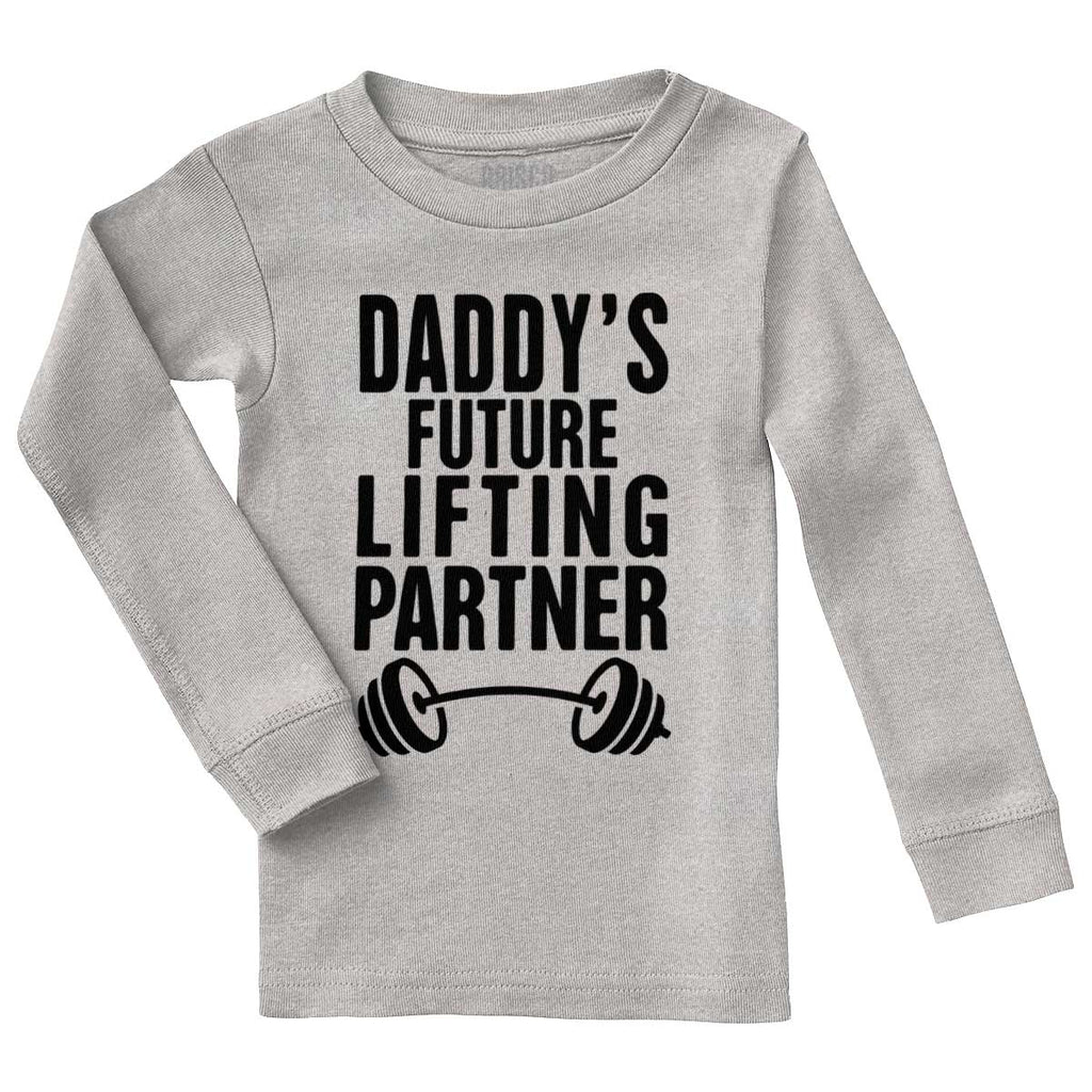 Lifting Partner Solid Baby Pajama Top-Direct To Garment Print-Brisco Baby