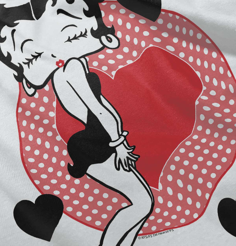 Betty Boop Infant Toddler T Shirt-Direct To Garment Print-Brisco Baby