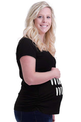 Mini Me Maternity T-Shirt-Direct To Garment Print-Brisco Baby