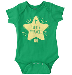 Little Miracle Romper Bodysuit-Direct To Garment Print-Brisco Baby