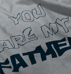 You Are My Father Raglan Romper Bodysuit-Direct To Garment Print-Brisco Baby