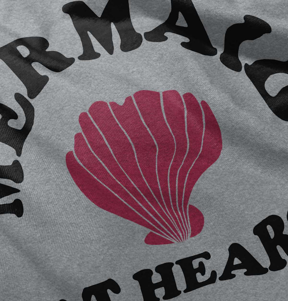 Mermaid At Heart Infant Toddler T Shirt-Direct To Garment Print-Brisco Baby