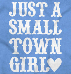 Small Town Girl Toddler Baseball-Direct To Garment Print-Brisco Baby