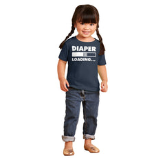 Loading Diaper Infant Toddler T Shirt-Direct To Garment Print-Brisco Baby