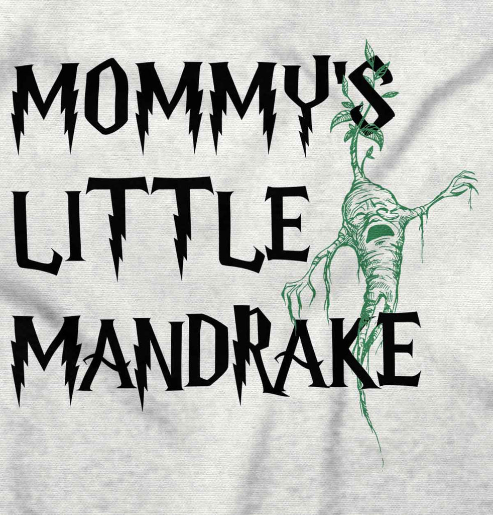 Mommy's Little Mandrake Toddler Ruffle Bottom Tee-Direct To Garment Print-Brisco Baby