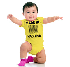 Made In Vachina Romper Bodysuit-Direct To Garment Print-Brisco Baby