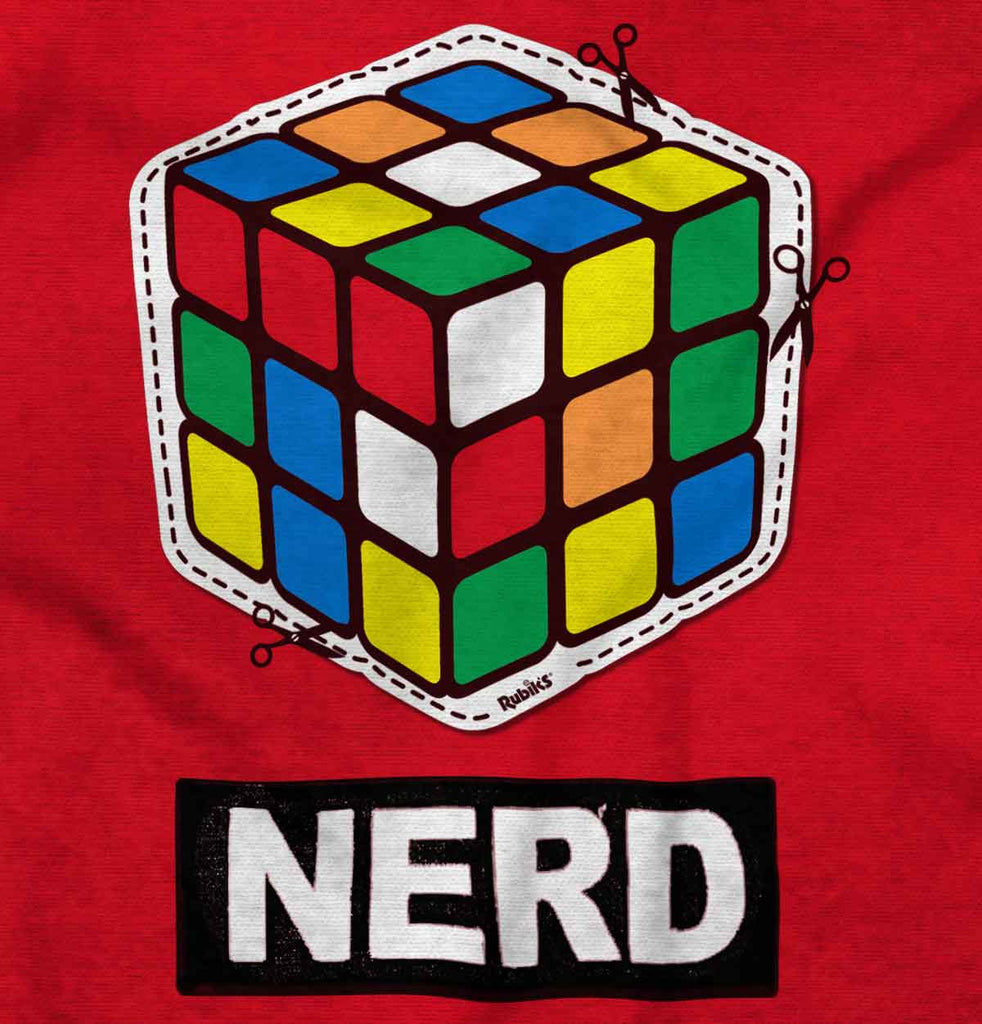 Cutout Nerd Infant Toddler T Shirt-Direct To Garment Print-Brisco Baby