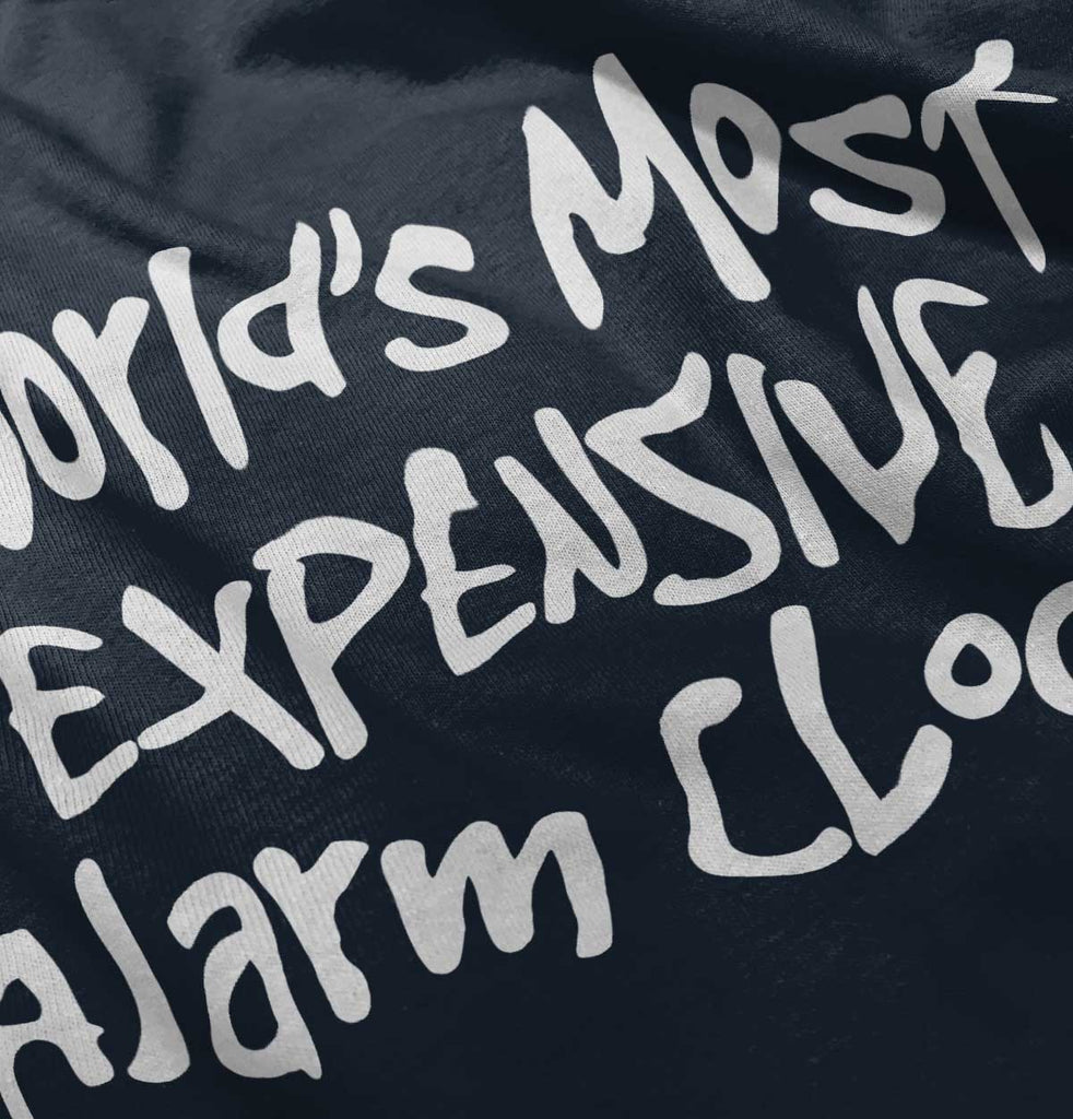 Alarm Clock Romper Bodysuit-Direct To Garment Print-Brisco Baby