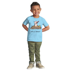 Eating Sand Infant Toddler T Shirt-Direct To Garment Print-Brisco Baby