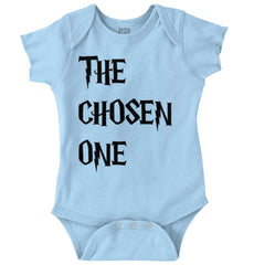 The Chosen One Romper Bodysuit-Direct To Garment Print-Brisco Baby