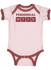 Nap Periodically Baby Ruffled Trim Romper-Direct To Garment Print-Brisco Baby