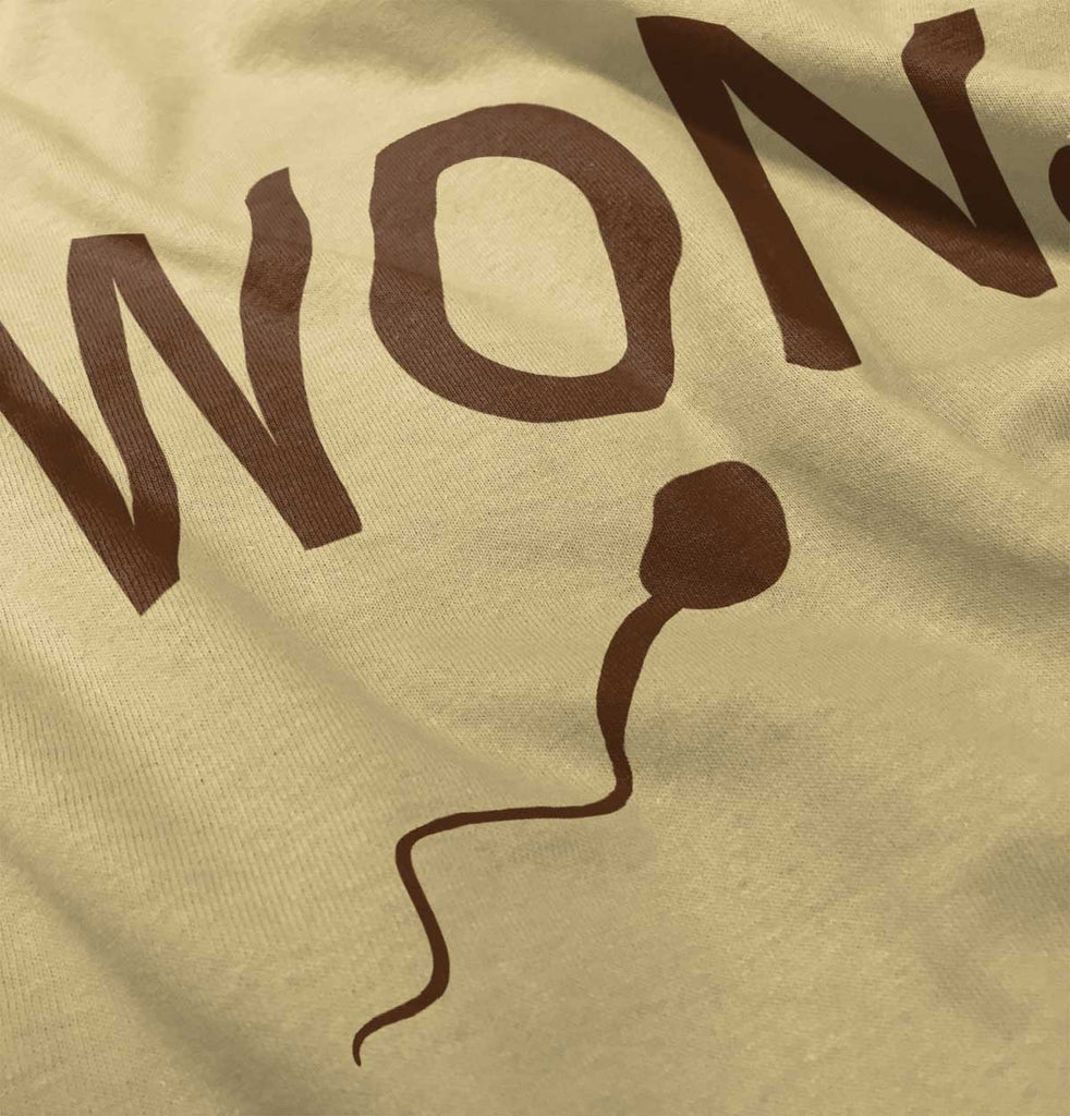 Won The Race Romper Bodysuit-Direct To Garment Print-Brisco Baby