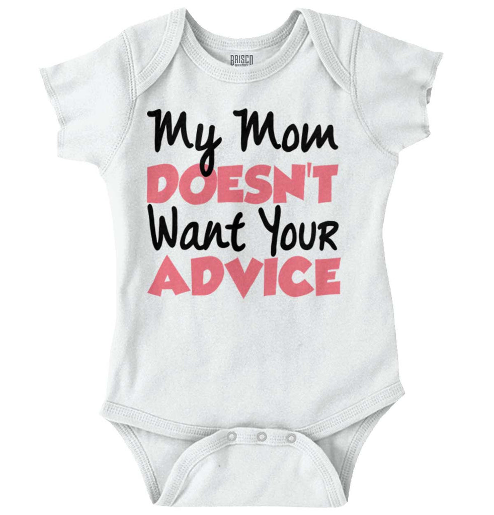 Your Advice Romper Bodysuit-Direct To Garment Print-Brisco Baby