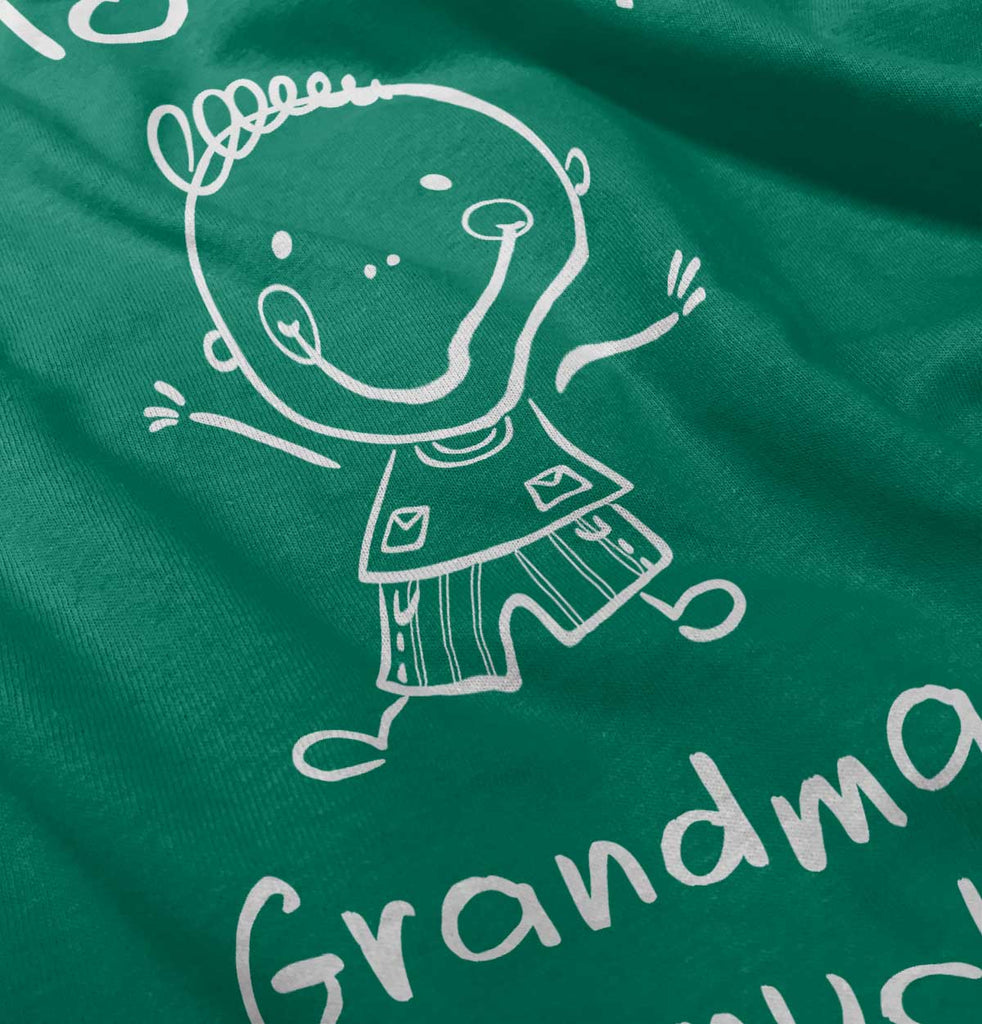 Love My Grandma Solid Baby Pajama Top-Direct To Garment Print-Brisco Baby