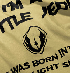 Little Jedi Infant Toddler T Shirt-Direct To Garment Print-Brisco Baby