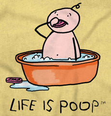 Eating Soap Infant Toddler T Shirt-Direct To Garment Print-Brisco Baby