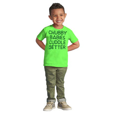 Chubby Babies Infant Toddler T Shirt-Direct To Garment Print-Brisco Baby