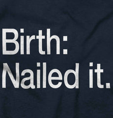 Nailed It Romper Bodysuit-Direct To Garment Print-Brisco Baby