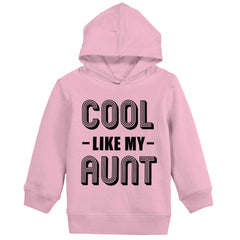 Aunt is Single Toddler Pullover Hoodie-Direct To Garment Print-Brisco Baby