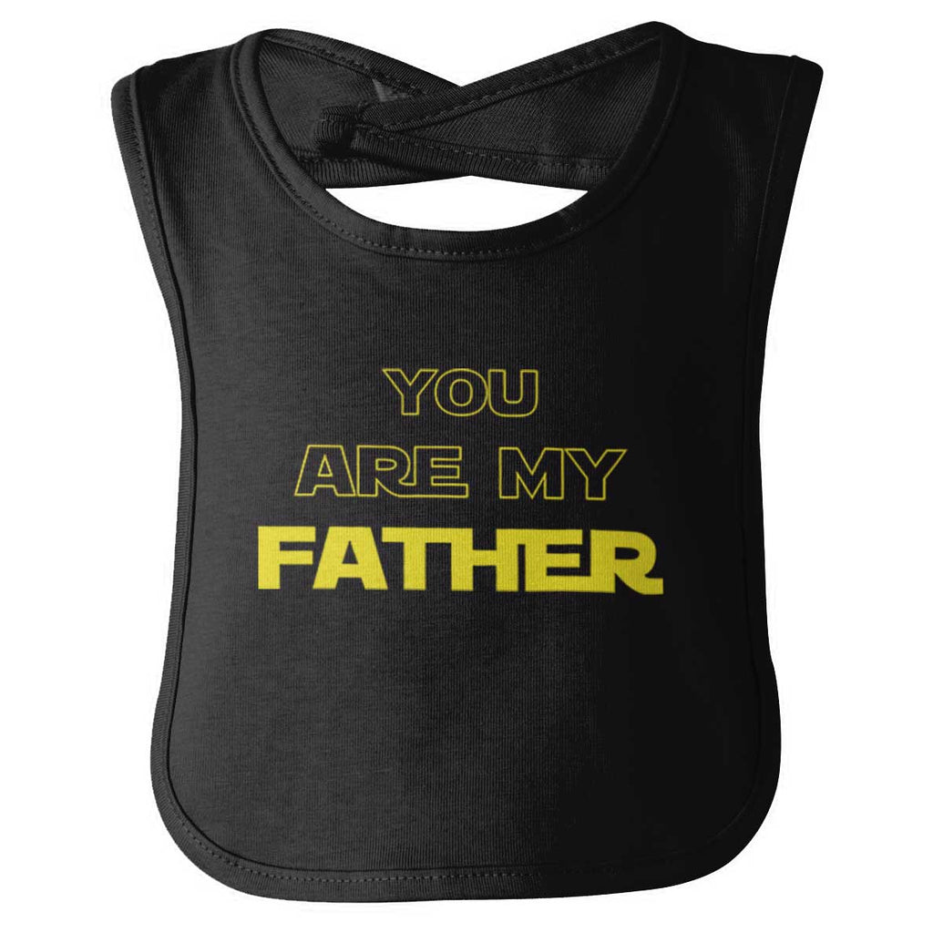 You Are My Father Infant Baby Bib-Direct To Garment Print-Brisco Baby