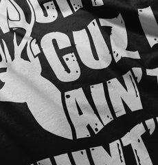 Cryin Cuz I Aint Huntin Romper Bodysuit-Direct To Garment Print-Brisco Baby