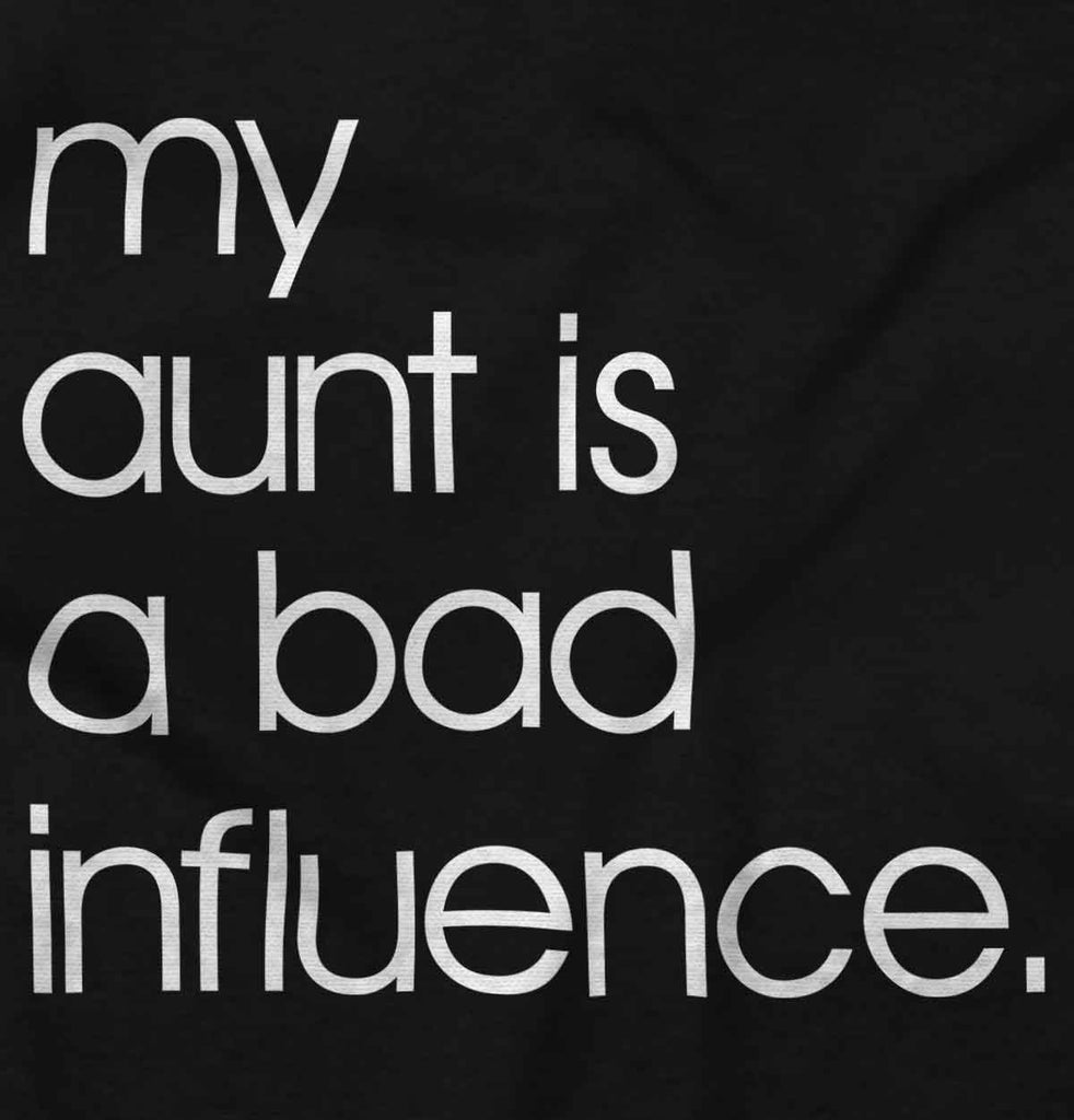 Bad Influence Infant Baby Bib-Direct To Garment Print-Brisco Baby