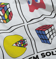 Problem Solved Toddler Baseball-Direct To Garment Print-Brisco Baby