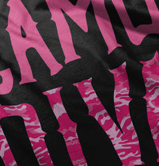 Pink Camo Diva Romper Bodysuit-Direct To Garment Print-Brisco Baby