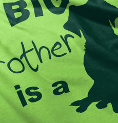 Brother is a Dog Romper Bodysuit-Direct To Garment Print-Brisco Baby