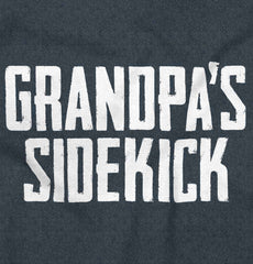 Grandpa's Sidekick Football Romper Bodysuit-Direct To Garment Print-Brisco Baby