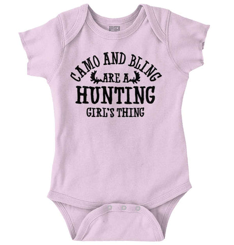 Hunting & Fishing Kinda Girl Shirt or Bodysuit 0-24 Months2t-16