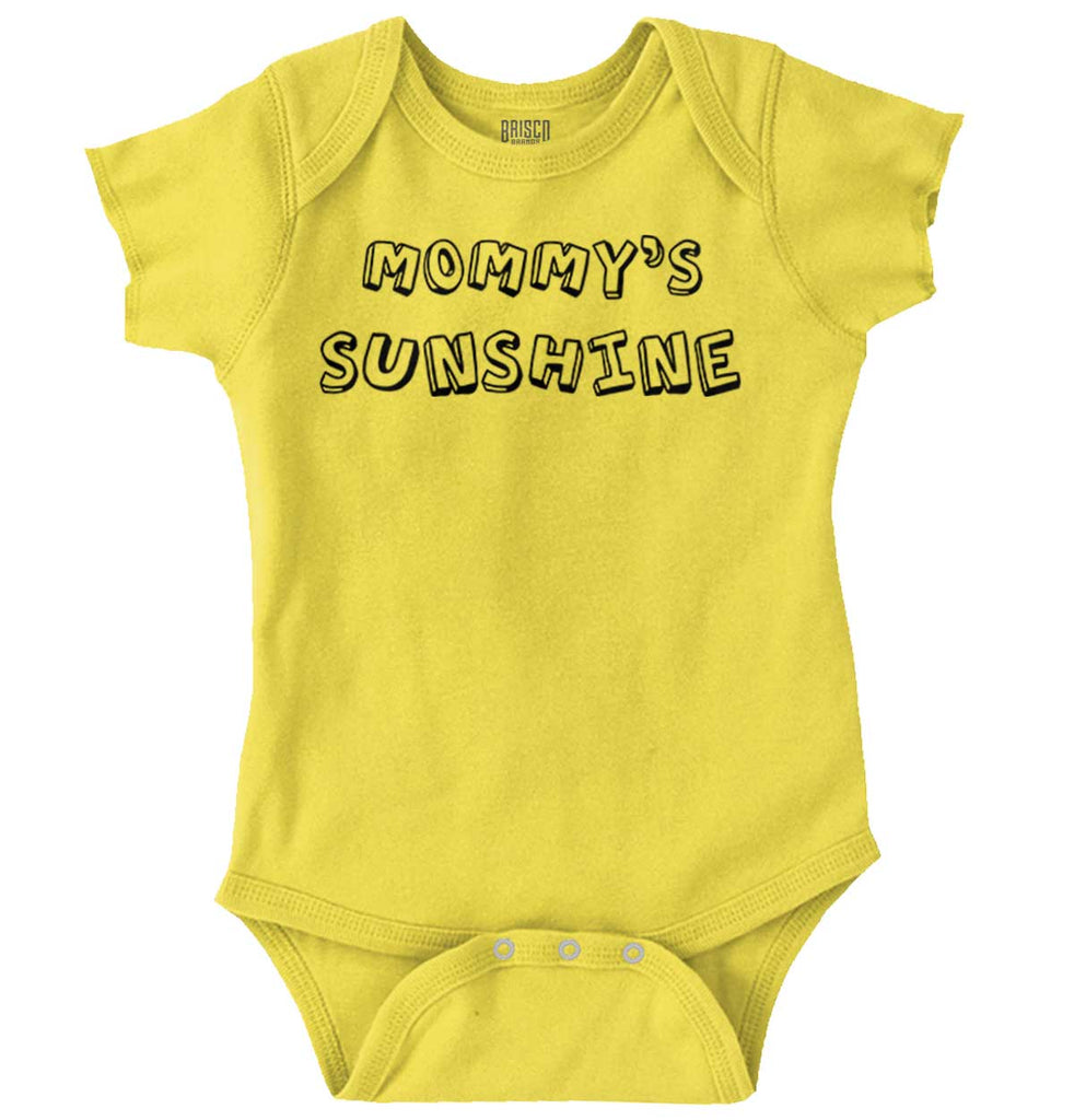 Mommy's Sunshine Romper Bodysuit-Direct To Garment Print-Brisco Baby