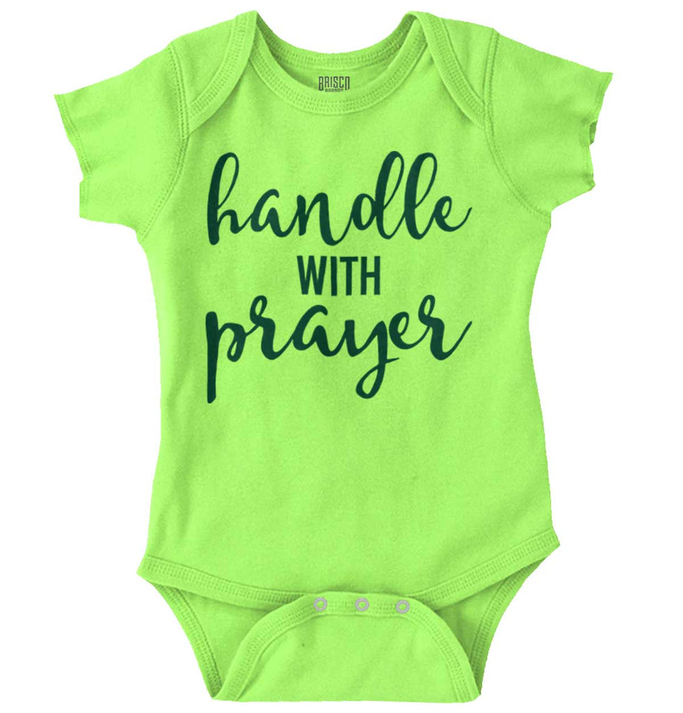 Prayer Care Romper Bodysuit-Direct To Garment Print-Brisco Baby