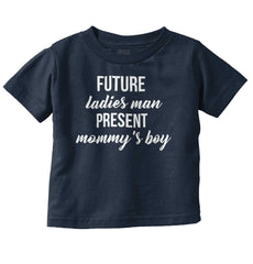 Future Ladies Man Infant Toddler T Shirt-Direct To Garment Print-Brisco Baby