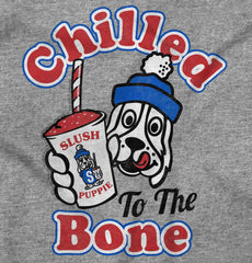Chilled To The Bone Toddler Football Jersey Tee-Direct To Garment Print-Brisco Baby