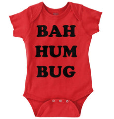 Bah Hum Bug Romper Bodysuit-Direct To Garment Print-Brisco Baby
