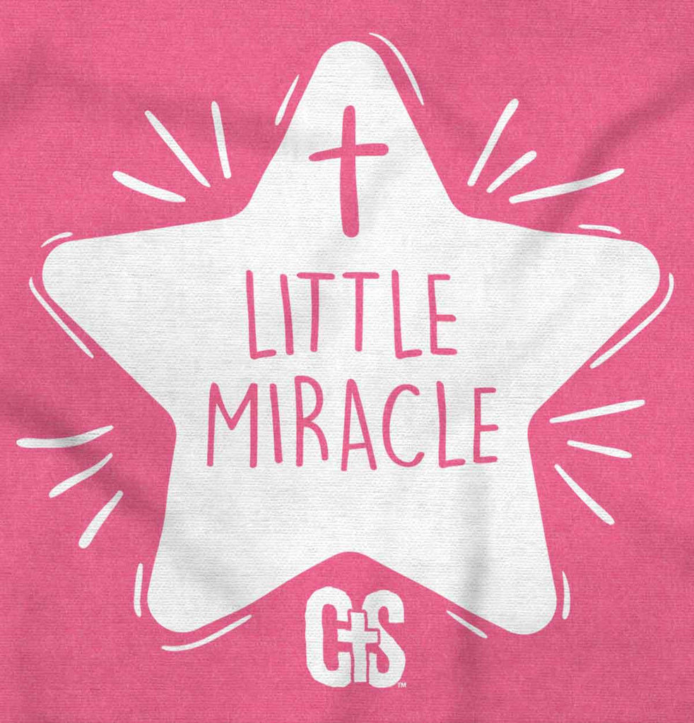 Little Miracle Football Romper Bodysuit-Direct To Garment Print-Brisco Baby