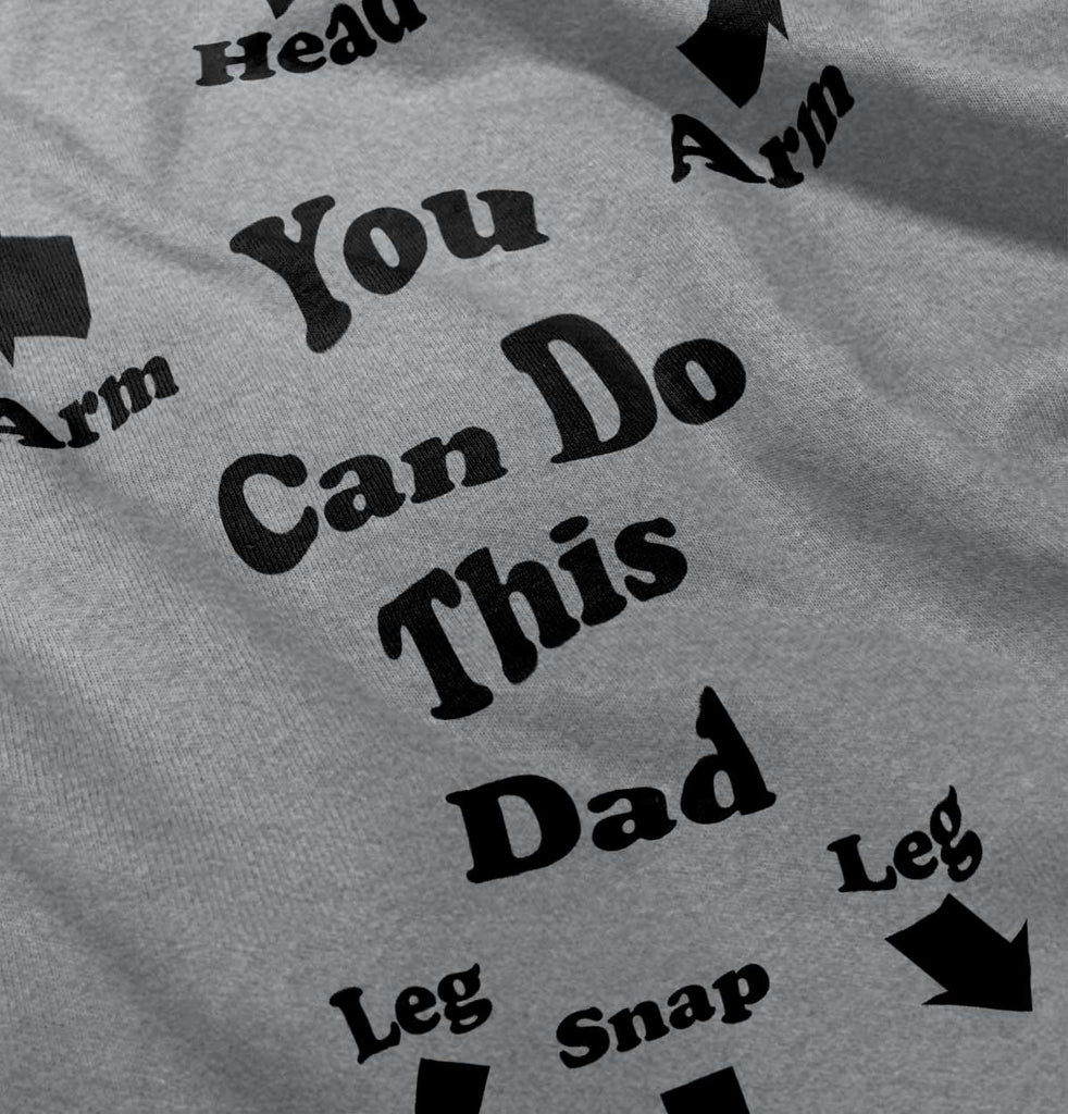 You Can Do This Infant Toddler T Shirt-Direct To Garment Print-Brisco Baby