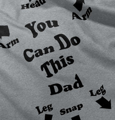 You Can Do This Infant Toddler T Shirt-Direct To Garment Print-Brisco Baby