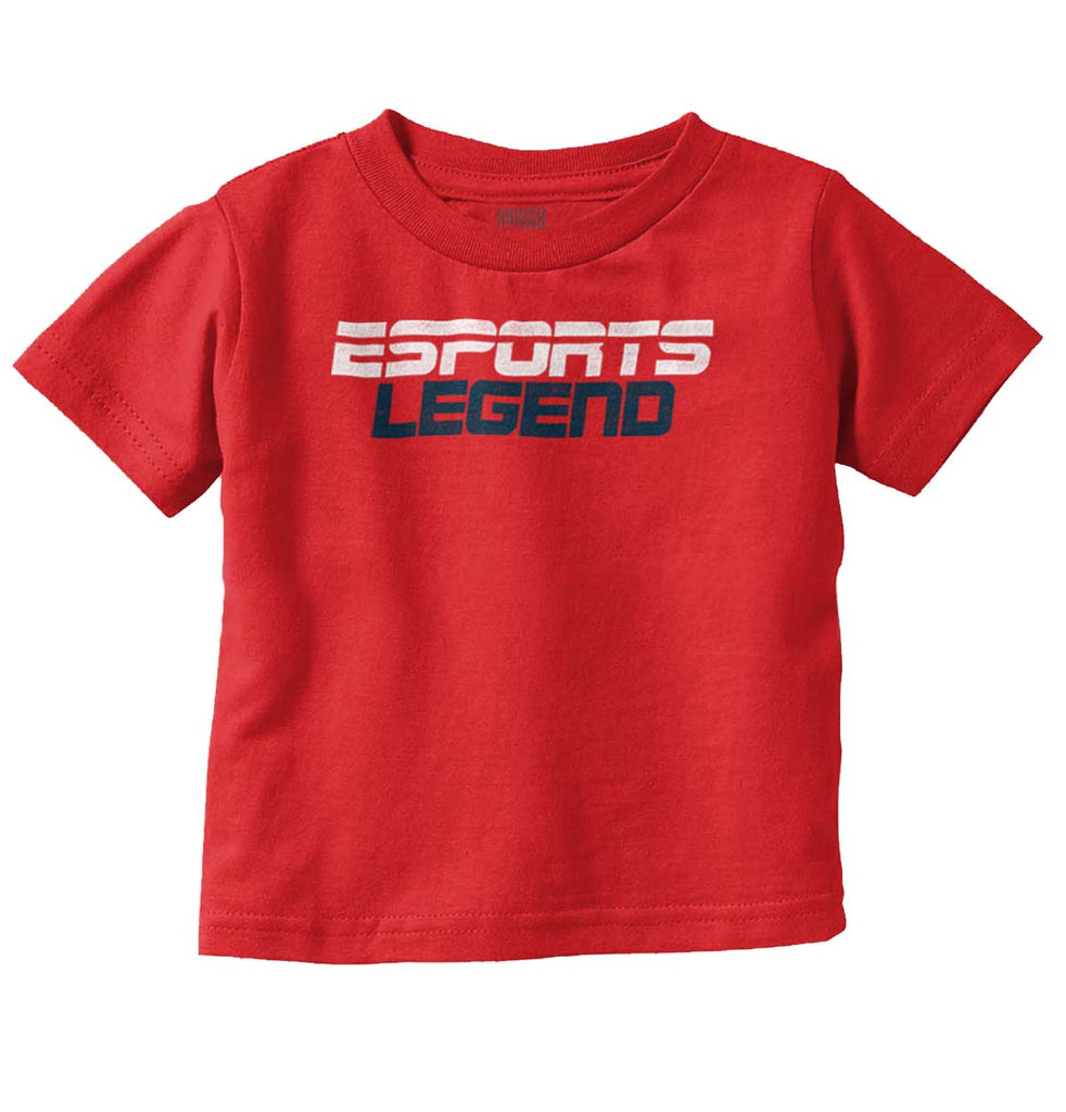 Sports Legend Professional Gamer Infant Toddler T Shirt-Direct To Garment Print-Brisco Baby