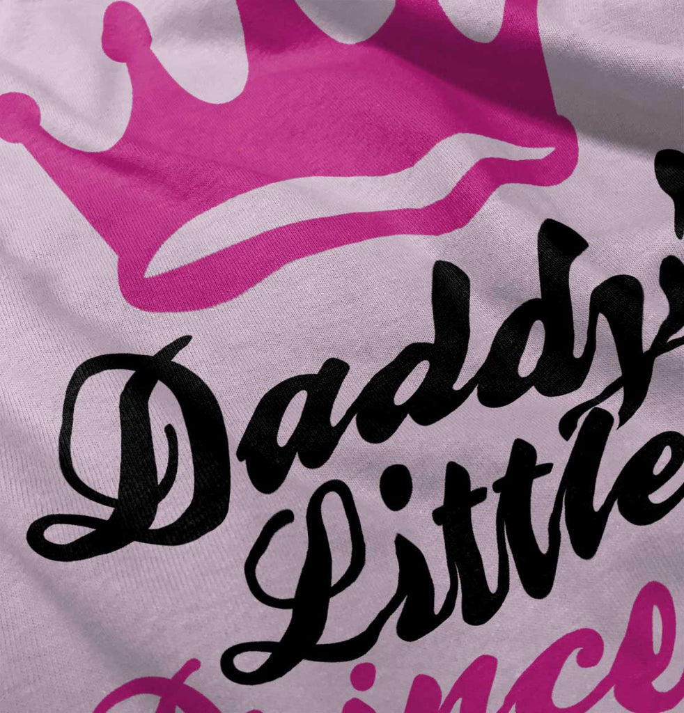 Daddy's Little Princess Infant Baby Bib-Direct To Garment Print-Brisco Baby