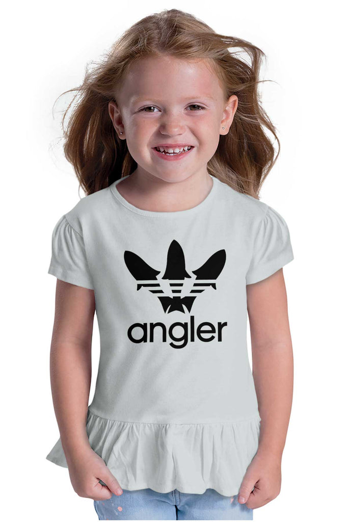 Angler Ruffle Bottom Tee-Direct To Garment Print-Brisco Baby