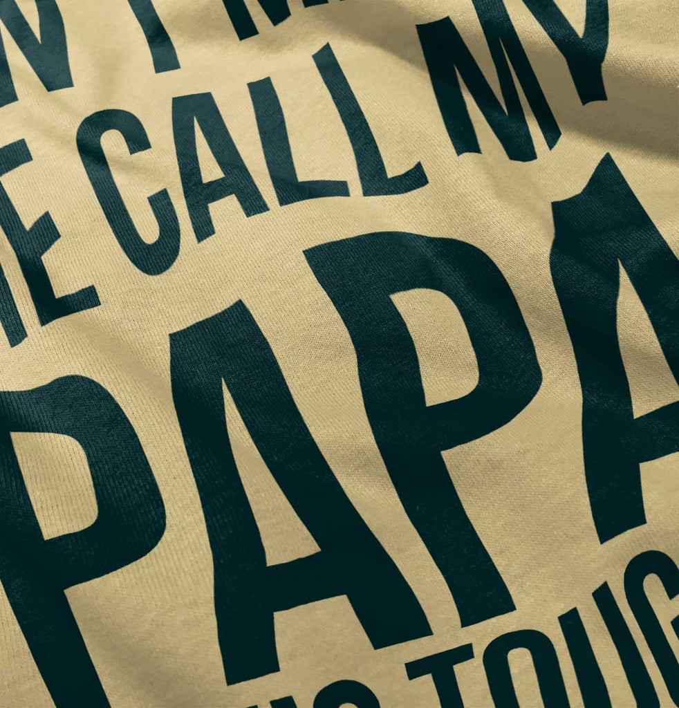 Don't Make Me Call Papa Romper Bodysuit-Direct To Garment Print-Brisco Baby