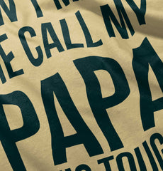 Don't Make Me Call Papa Romper Bodysuit-Direct To Garment Print-Brisco Baby