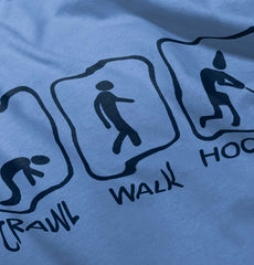 Crawl Walk Hockey Toddler Baseball-Direct To Garment Print-Brisco Baby