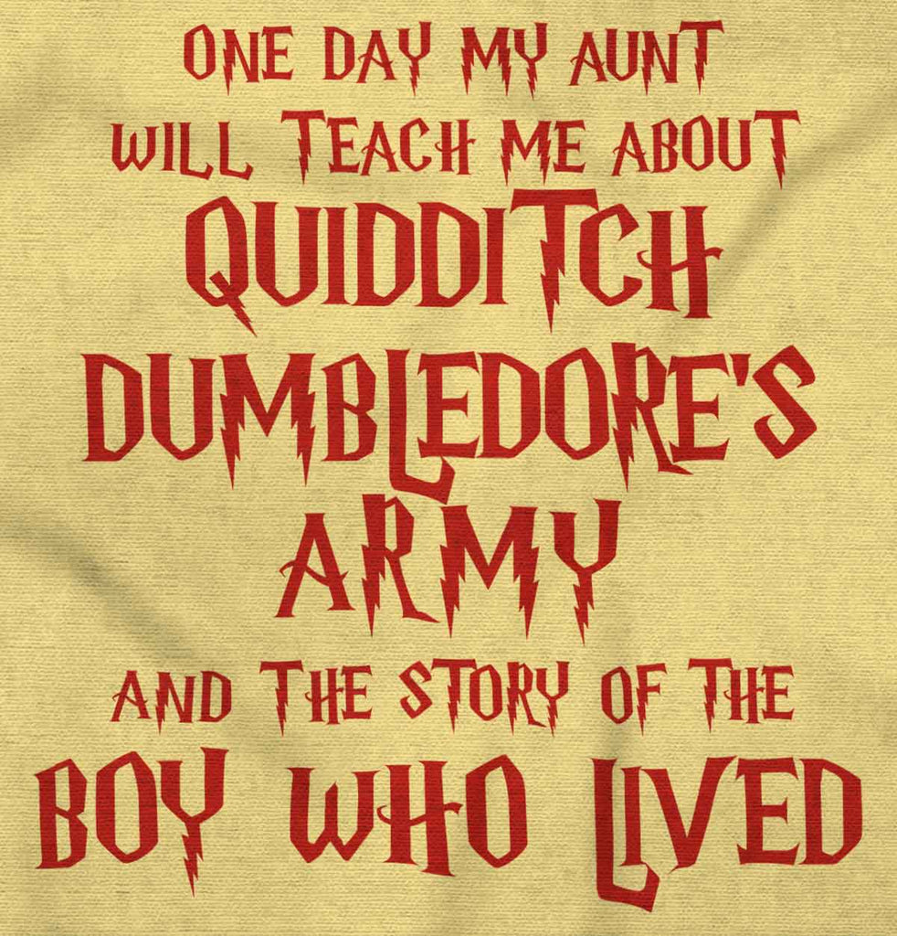 Quidditch Dumbledore Infant Toddler T Shirt-Direct To Garment Print-Brisco Baby