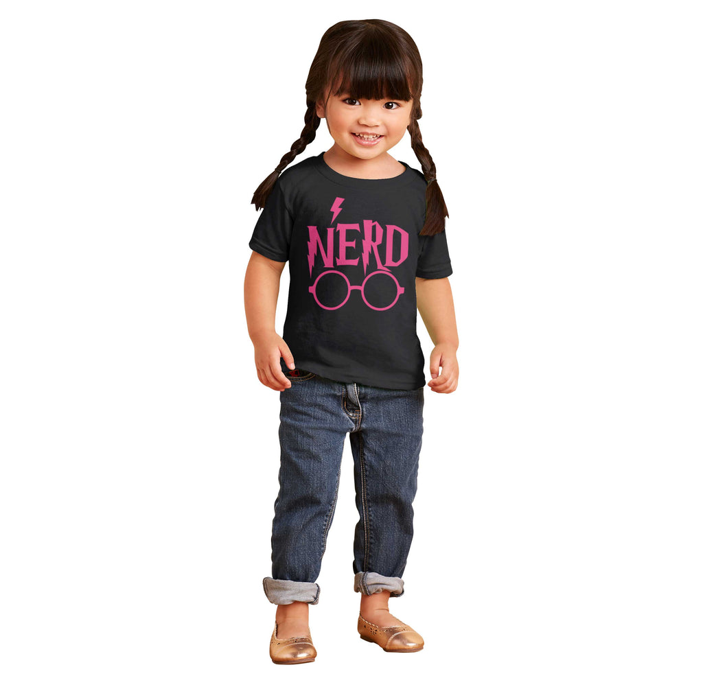 Nerd Harry Potter Infant Toddler T Shirt-Direct To Garment Print-Brisco Baby