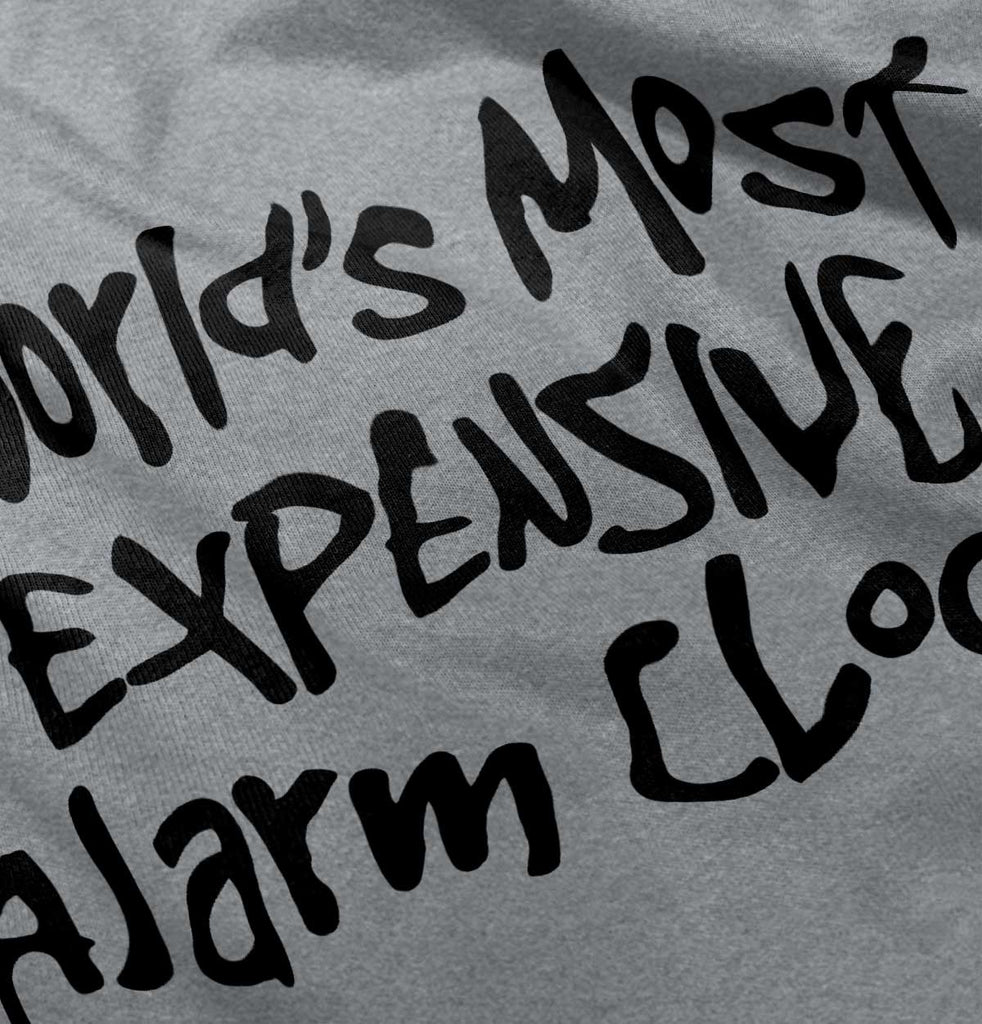 Alarm Clock Romper Bodysuit-Direct To Garment Print-Brisco Baby