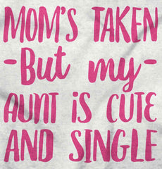 Aunt is Single Toddler Pullover Hoodie-Direct To Garment Print-Brisco Baby